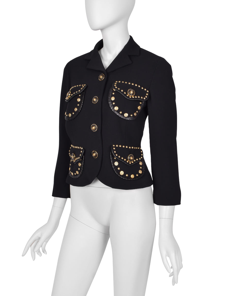 GIANNIVERSACEBLACKMISSSMJACKET