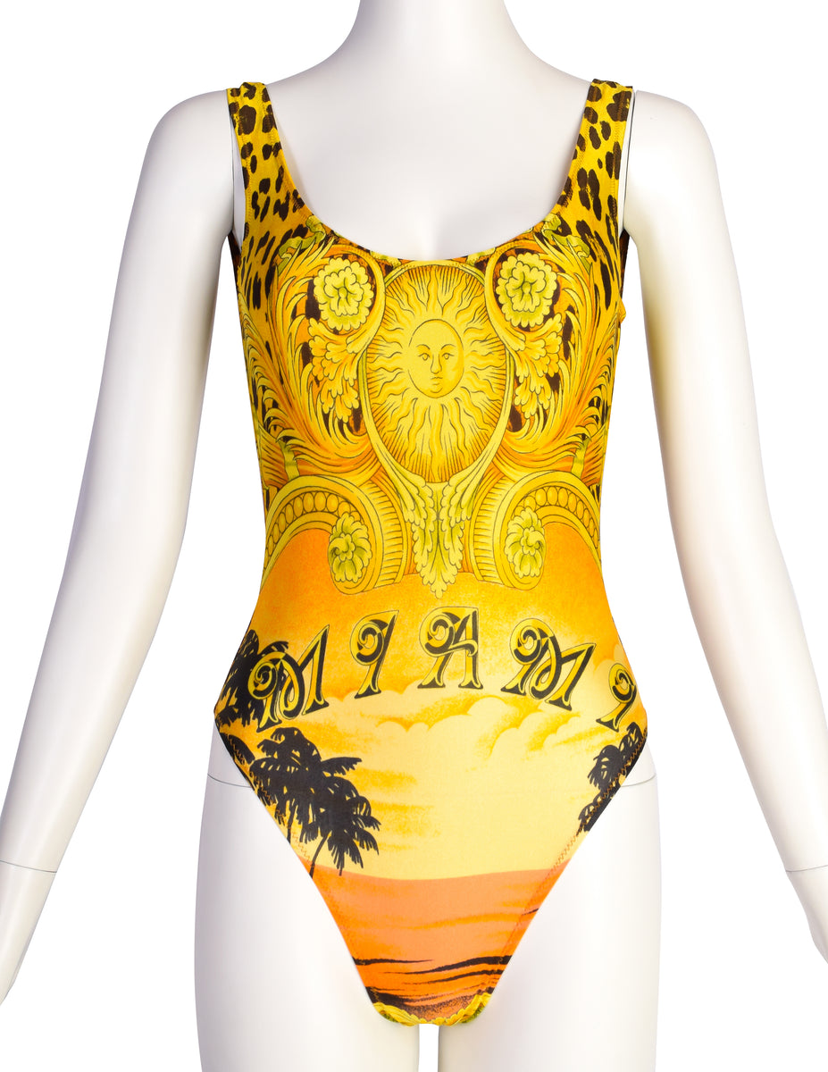 最終セール！超かっこいい！Versus versace milano 水着 GianniVersaceVintage1993MiamiA