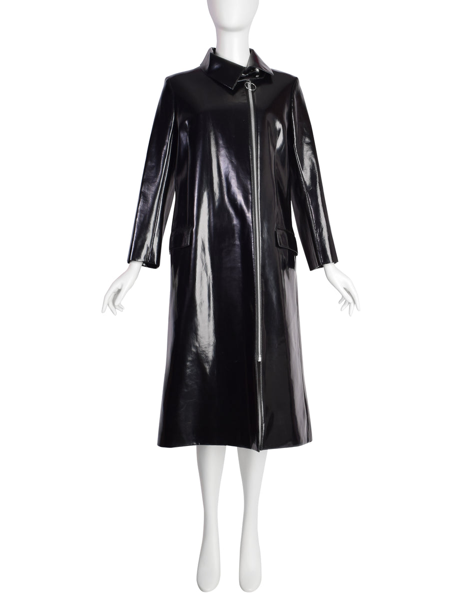 PierreCardin1960sBlackPatentVi