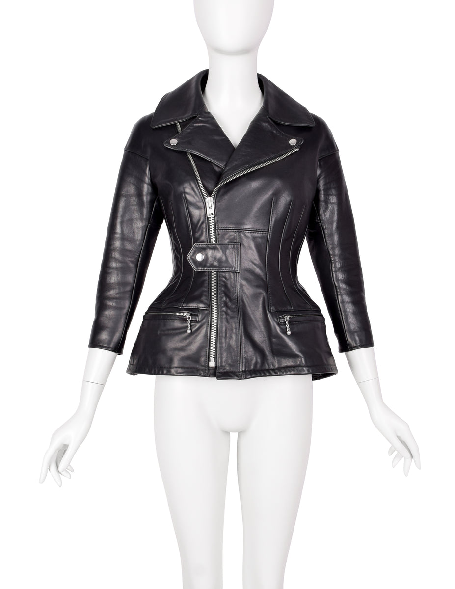 JUNYAWBTANABE コムデギャルソンleather jacket y2k Comme des Garcons Junya Watanabe Riders Leather Jacket XS 13AW