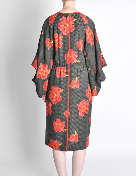 Chloe Vintage Floral Kimono Dress