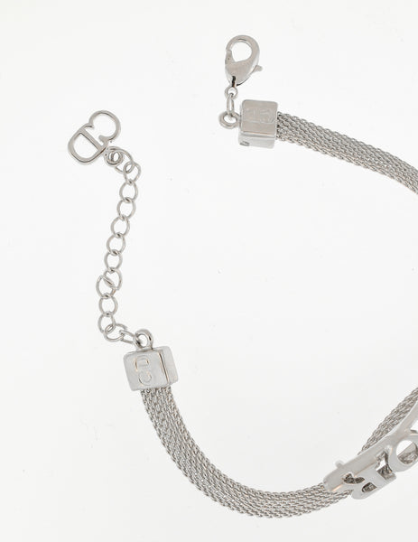 Christian Dior Vintage Silver DIOR Bracelet