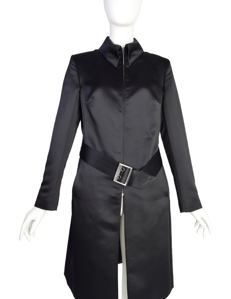 DIRK BIKKEMBERGS Size 30 Black Wool Zip Fly Dress Pants