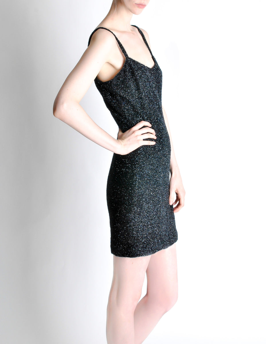 Armani little black top dress