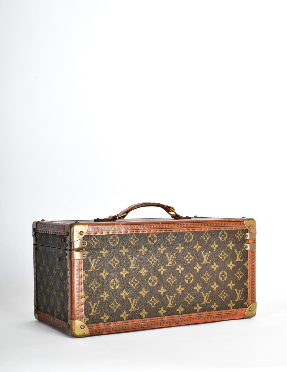 Louis Vuitton, Bags, Authentic Vintage Used Louis Vuitton Train Case
