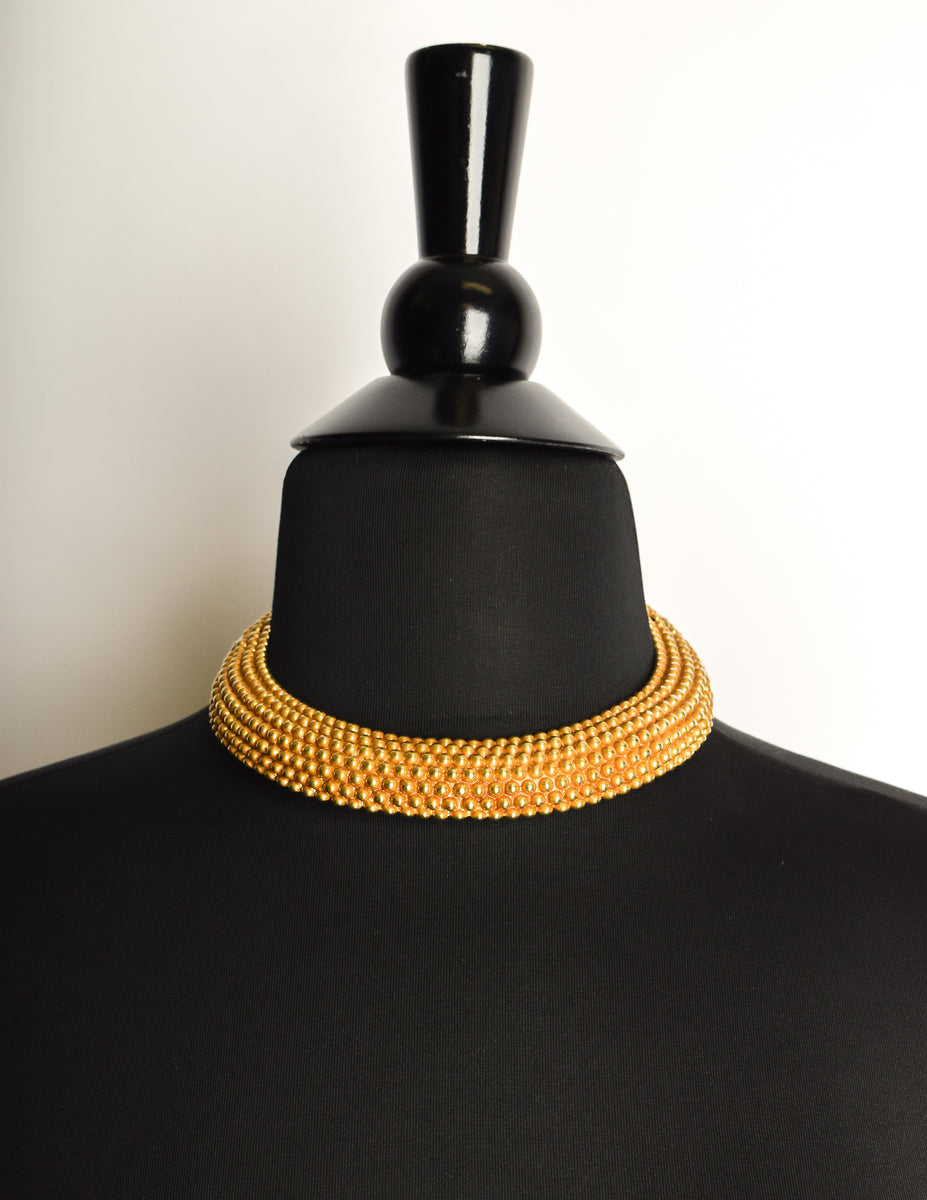 Ysl choker necklace top