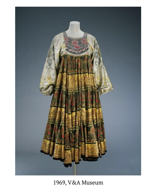 Zandra Rhodes Vintage 1969 'Knitted Circle' Collection Trompe L'oeil Q Amarcord Vintage Fashion Zandra Rhodes Vintage 1969 'Knitted Circle' Collection Trompe L'oeil Q Amarcord Vintage Fashion