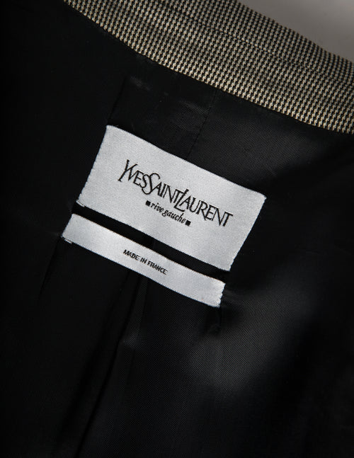 Yves Saint Laurent by Tom Ford Vintage c.2003 Black and Beige