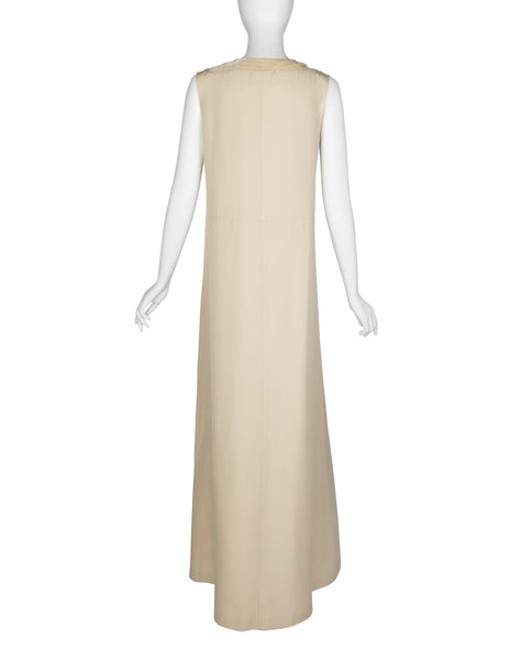 Maison Martin Margiela Vintage SS 2000 Ecru Maxi Dress