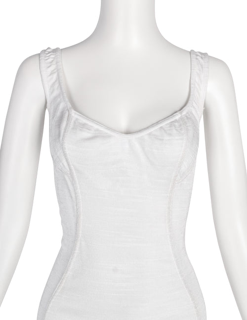 トップス ALAIA vintage waistbelt vest 40 Azzedine ALAIA vintage waistbelt vest 40 Azzedine