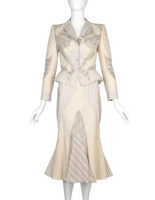 Alexander McQueen Vintage SS 2004 Deliverance Iconic Patchwork