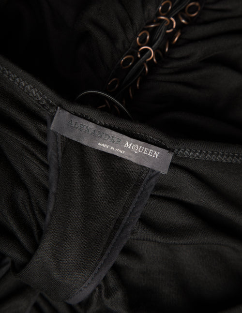 Alexander McQUEEN キャミソール McQ ネイビー ボーダー Alexander McQUEEN キャミソール McQ ネイビー ボーダー