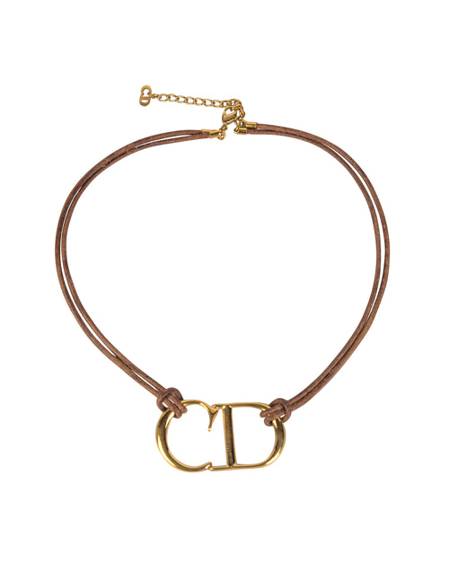 【即日発送】Dior beltcharm neckless Treasures of NYC - Dior Black Logo Peace Belt