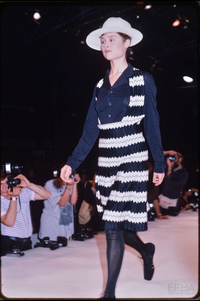 Comme des Garcons Vintage SS 1987 Black Textured Top and Skirt Set