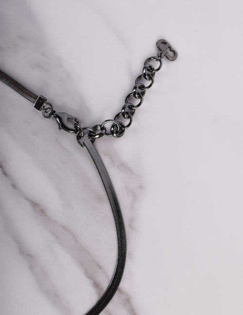 Christian Dior by John Galliano Vintage Blackened CD Charm Bow