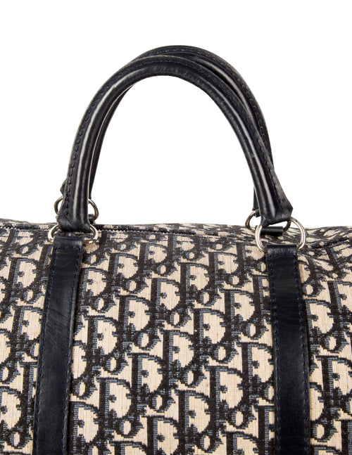 Christian Dior バッグ ヴィンテージ CHRISTIAN DIOR 2005 BLACK DIORISSIMO EMBROIDERED FRAME BAG – RDB