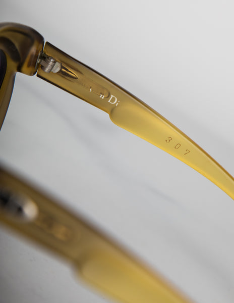 Christian Dior Vintage Matte Amber Model 2009 Sunglasses