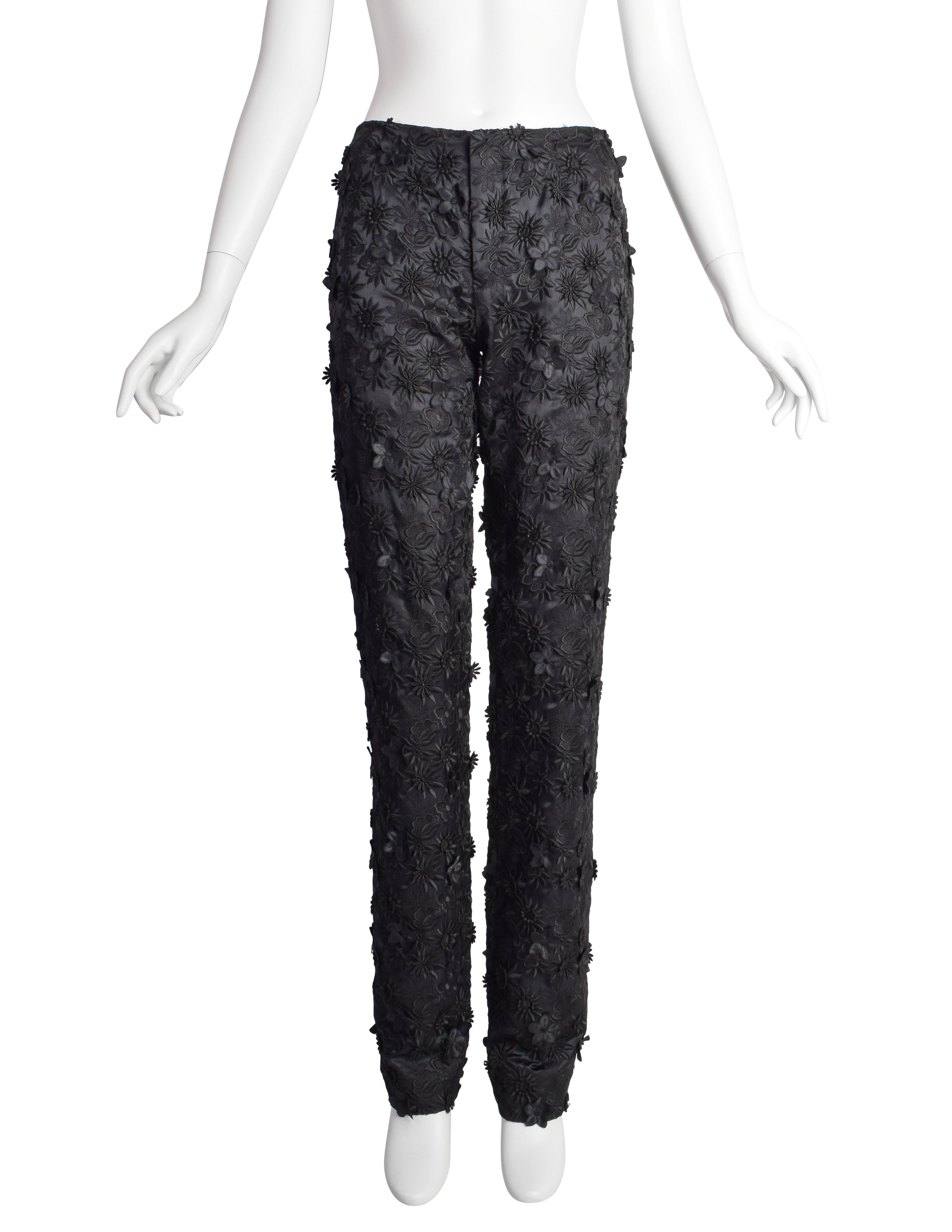 Blue Men's trousers in navy blue fabric | Bikkembergs