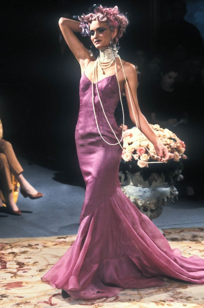 John Galliano Dior Sequin Dress Christian Dior By John Galliano Vintage SS 1998 'In A Boudoir John Galliano Dior Sequin Dress Christian Dior By John Galliano Vintage SS 1998 'In A Boudoir