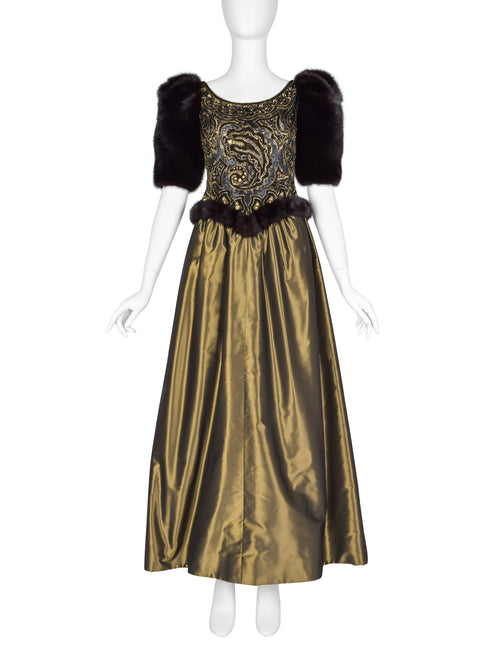 Givenchy Haute Couture Vintage AW 1980 Documented Embellished Bodice B – Amarcord Vintage Fashion Givenchy Haute Couture Vintage AW 1980 Documented Embellished Bodice B – Amarcord Vintage Fashion