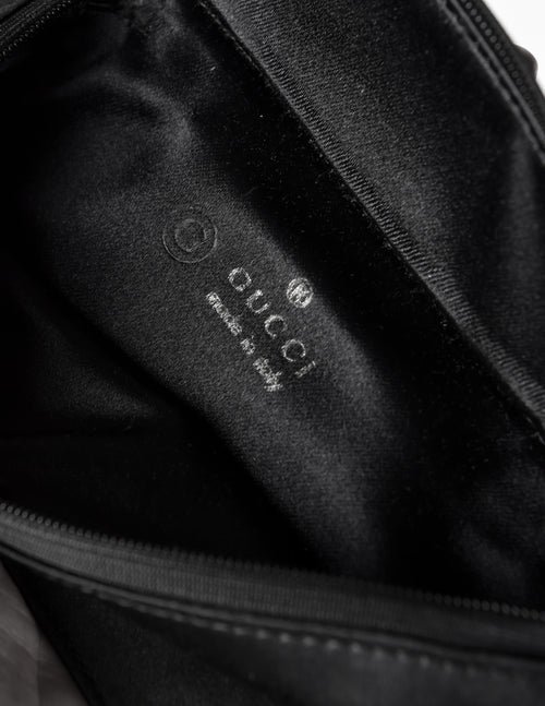 Gucci by Tom Ford Vintage Black Satin Mini Belt Bum Bag – Amarcord