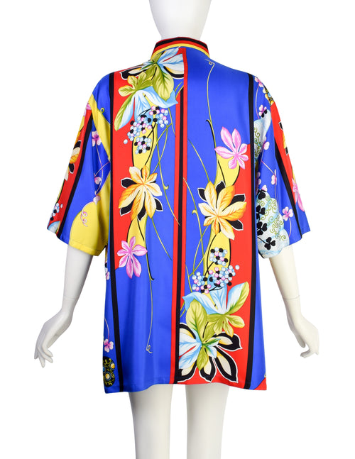 Gianni Versace Vintage SS 1998 Men's Japanese Inspired Tropical Print –  Amarcord Vintage Fashion