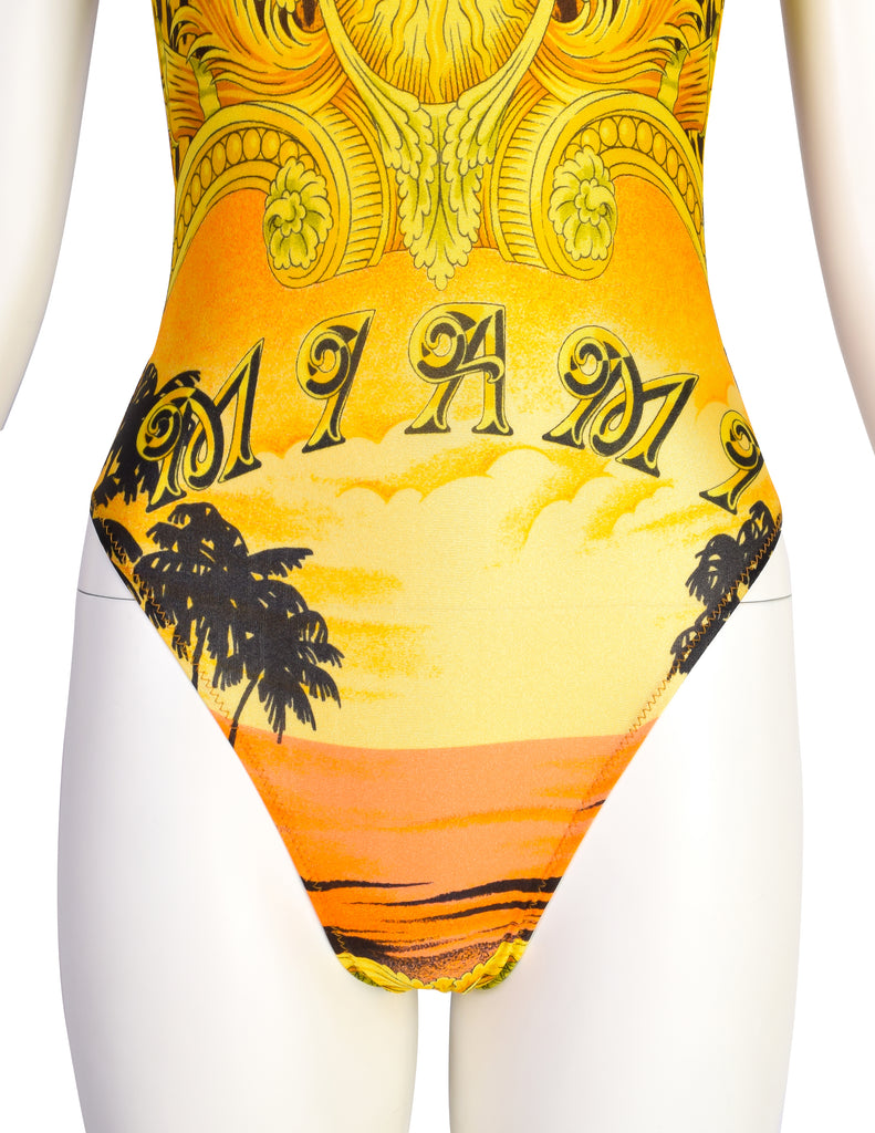 Vintage versace sales swimsuit