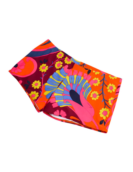 Gucci Vintage SS 1999 by Tom Ford 'Las Vegas Hippies' Floral Mens Swim Shorts L1