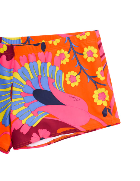 Gucci Vintage SS 1999 by Tom Ford 'Las Vegas Hippies' Floral Mens Swim Shorts L1