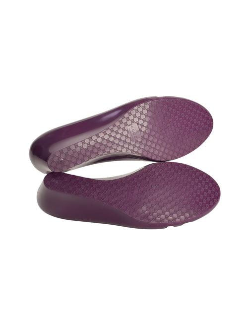 【値下げ】GUCCI パープルのバレーシューズ 値下げ】GUCCI パープルのバレーシューズ