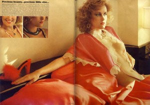 Zandra Rhodes Vintage 1977 Hot Pink Satin Maxi Gown