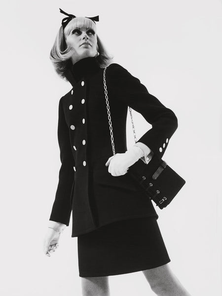 Yves Saint Laurent Vintage Haute Couture AW 1967 Very Special Mod Book Bag