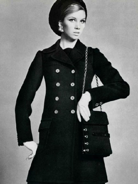 Yves Saint Laurent Vintage Haute Couture AW 1967 Very Special Mod Book Bag