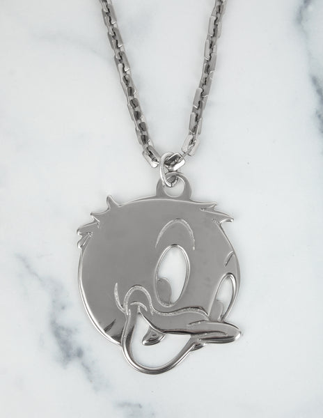 Jean Charles de Castelbajac x Disney Vintage Rare Massive Ducktales Statement Pendant Chain Necklace