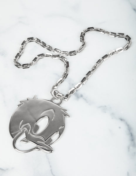 Jean Charles de Castelbajac x Disney Vintage Rare Massive Ducktales Statement Pendant Chain Necklace