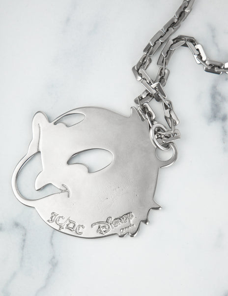 Jean Charles de Castelbajac x Disney Vintage Rare Massive Ducktales Statement Pendant Chain Necklace
