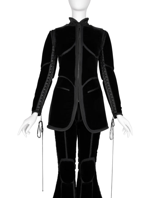 Jean Paul Gaultier Vintage AW 1996 Phenomenal Futuristic Black
