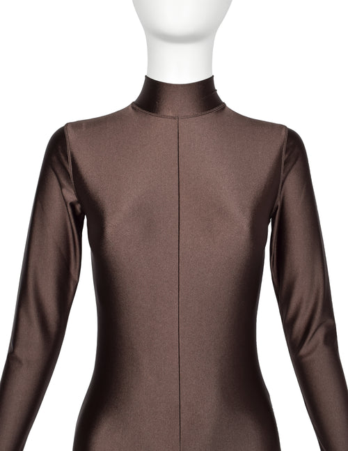 Junior Gaultier by Jean Paul Gaultier Vintage Shiny Brown Second