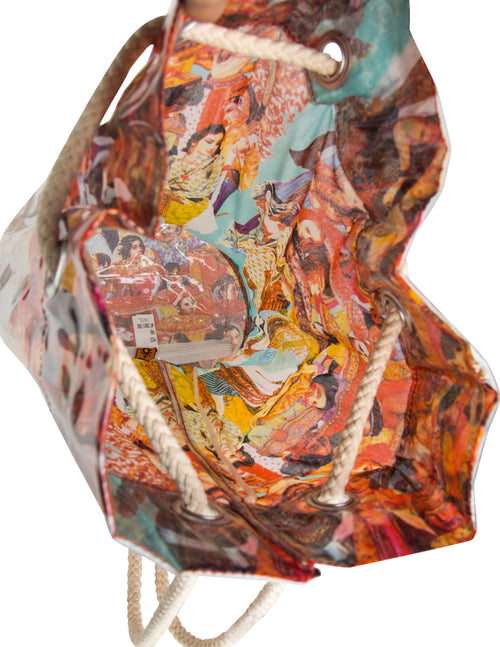 タコさん　Jean Paul Gaultier ベージュBOXINGbag Jean Paul Gaultier Bordeaux Boxing Bag – Dolce Vita Hub