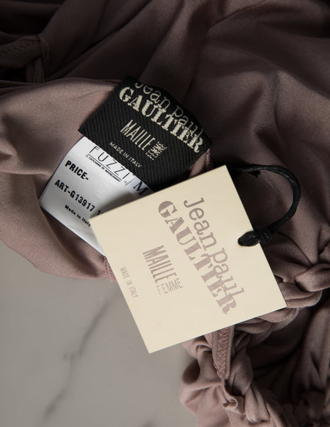 Jean Paul Gaultier Vintage SS 2011 Mauve Braided Swimsuit