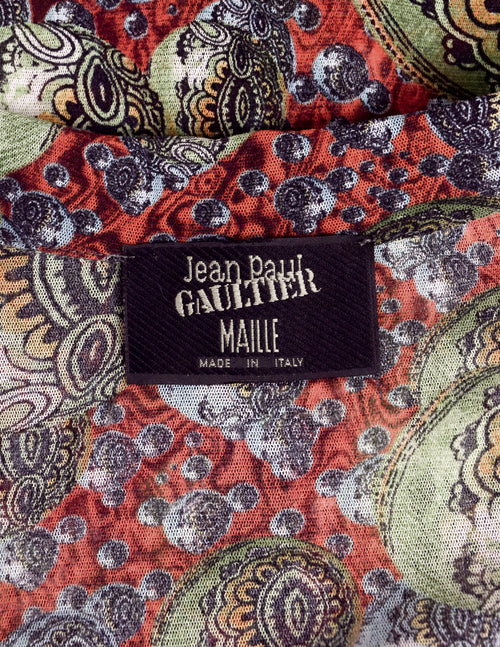 Jean Paul Gaultier Vintage AW 1996 Green Multicolor