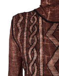 Jean Paul Gaultier Vintage AW 2000 Brick Marbled Puffy Jean Paul Gaultier Vintage AW 2000 Brick Marbled Puffy