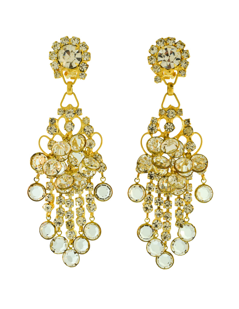 Shoulder duster chandelier earrings sale