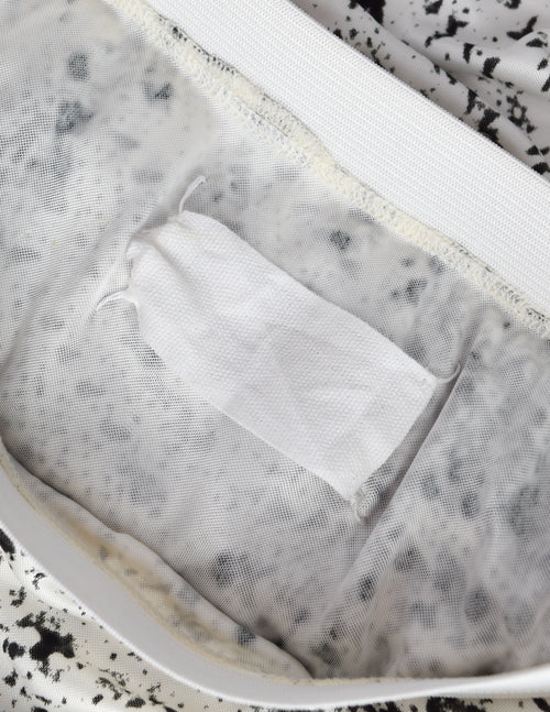 Maison Martin Margiela Vintage SS 1996 Black White Sequin Trompe L