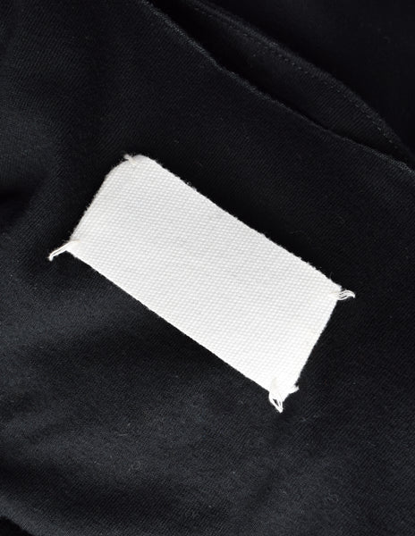 Maison Martin Margiela Vintage SS 2004 Black Distressed T-Shirt