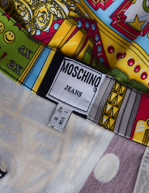 Moschino Vintage Multicolor Lucky Jackpot Casino Slot