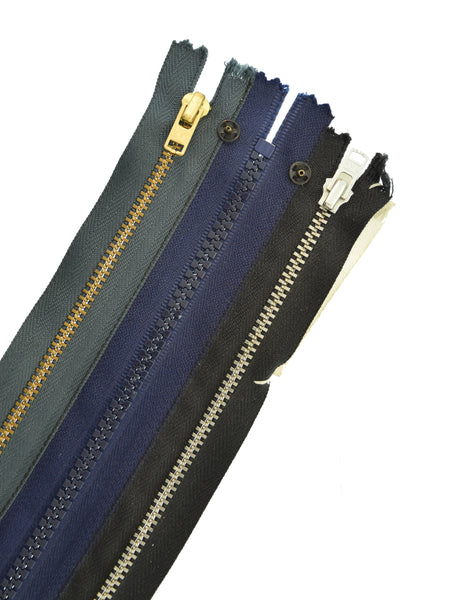 Maison Martin Margiela Vintage AW 2006 Artisanal Three Row Zipper Wide Bracelet