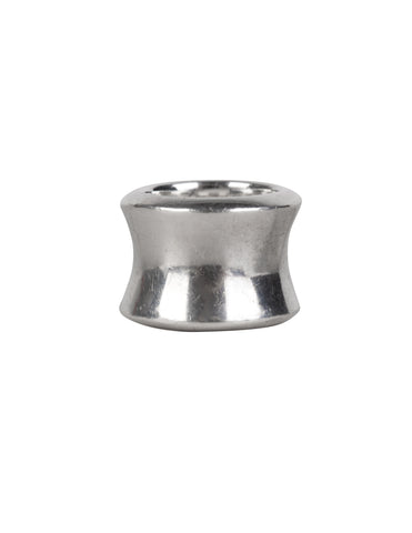 Patricia Von Musulin Vintage Sterling Silver Curved Pipe Ring