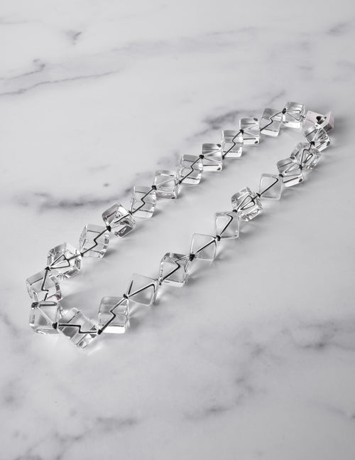 mallow ino cube choker シルバー - メルカリ
