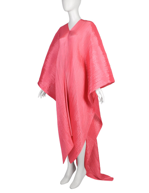 Pleats Please by Issey Miyake Pink Dramatic Madame T Wrap